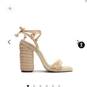 SCHUTZ Leenah Leather Sandal